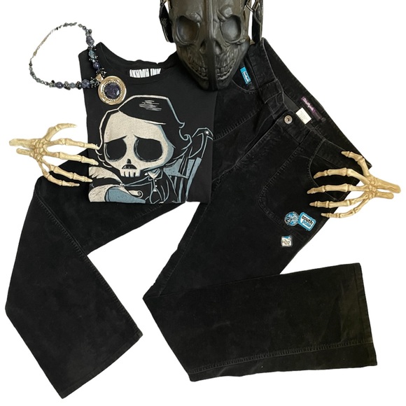 Y2k South Pole velvet womens pants - Picture 14 of 14